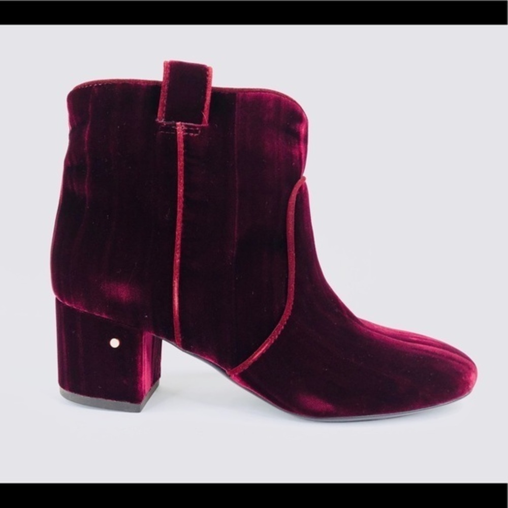 Laurence Dacade Belen Velvet Western Ankle Booties